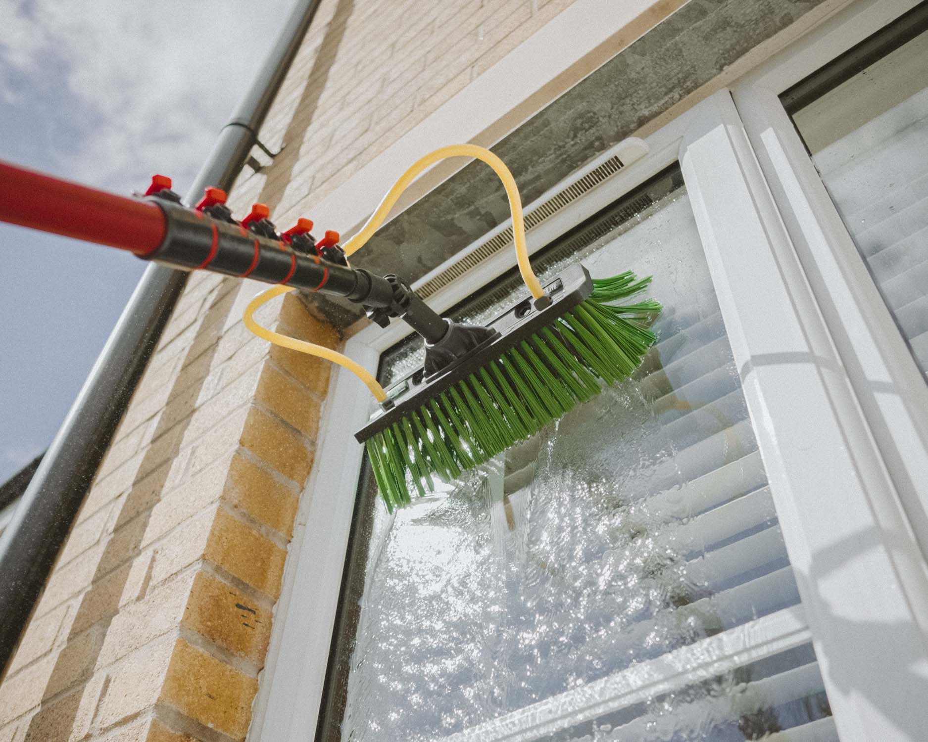 Residential window cleaning